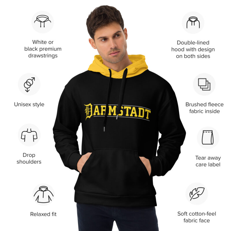 Unisex-Kapuzenpullover – Bild 3
