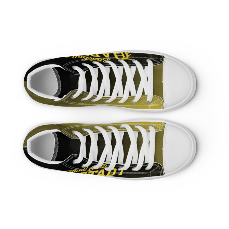 High-Top Leinenschuhe für Damen – Bild 6