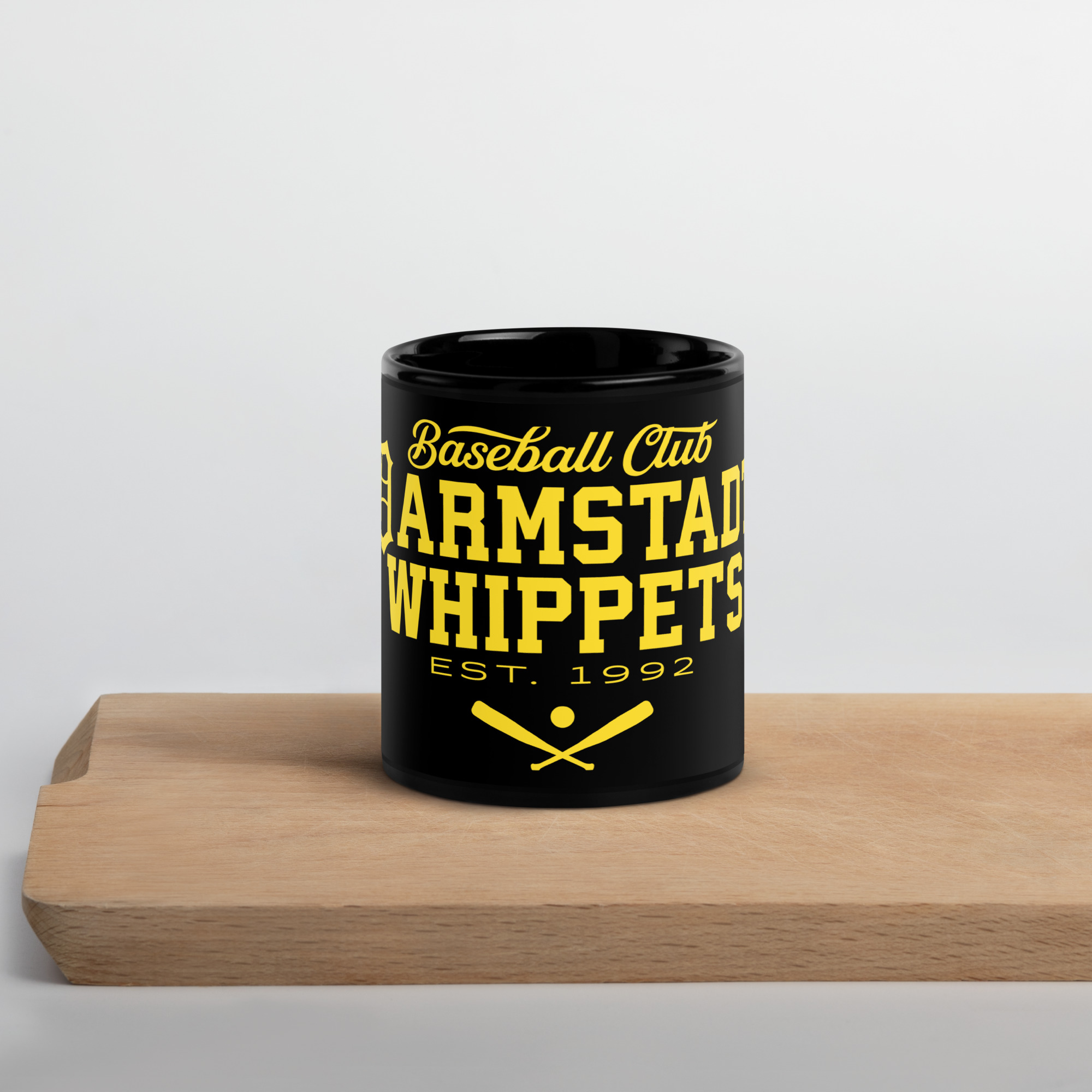 Schwarze Tasse Whippets – Bild 2