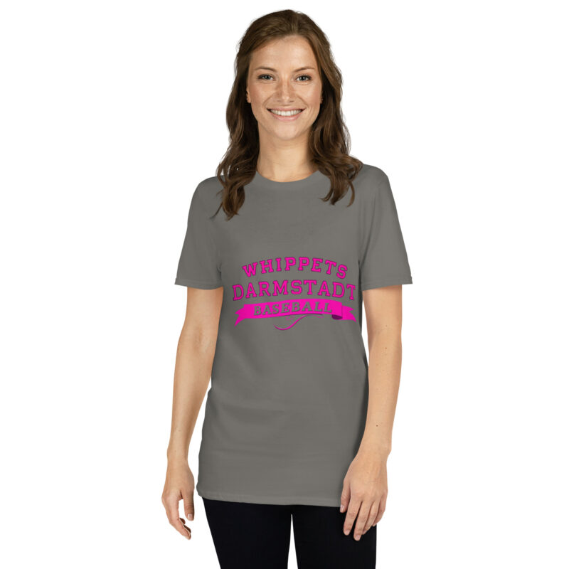 Unisex-T-Shirt Pink Whippets – Bild 37