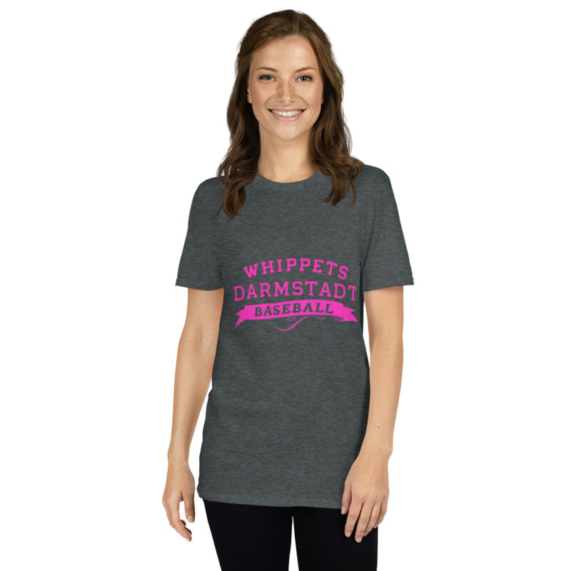 Unisex-T-Shirt Pink Whippets – Bild 7