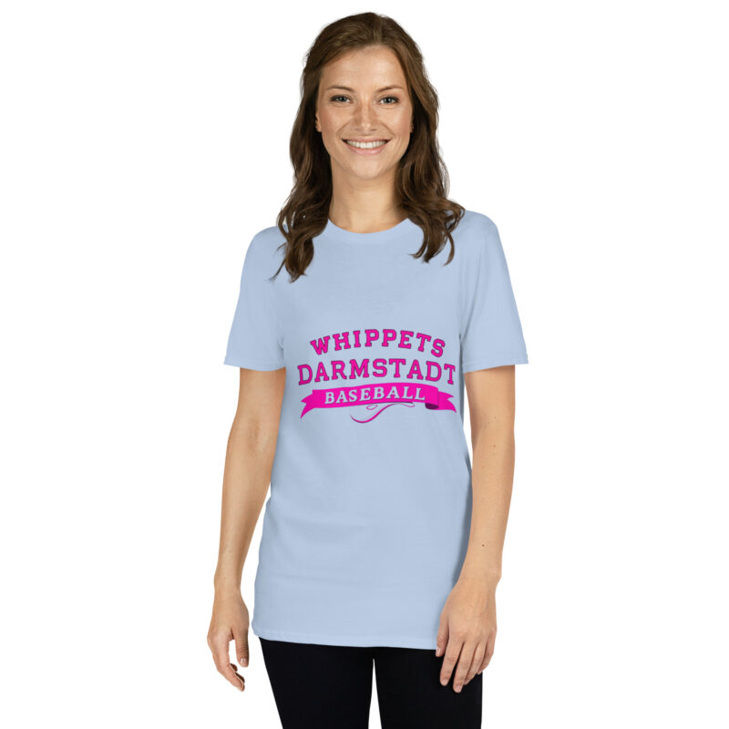 Unisex-T-Shirt Pink Whippets – Bild 49