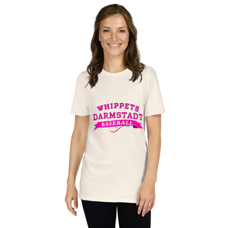 Unisex-T-Shirt Pink Whippets – Bild 61