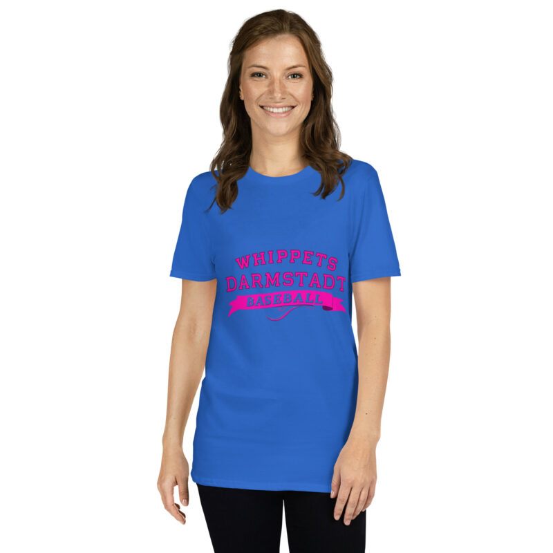 Unisex-T-Shirt Pink Whippets – Bild 13