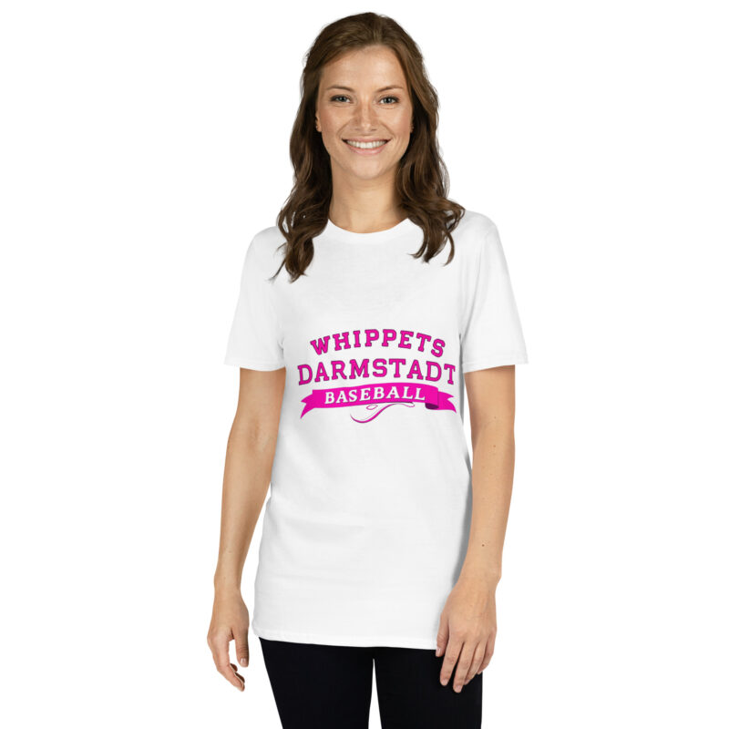 Unisex-T-Shirt Pink Whippets – Bild 67